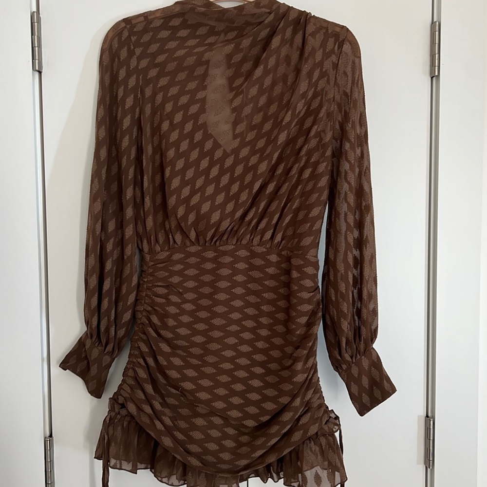 Long sleeve midi dress